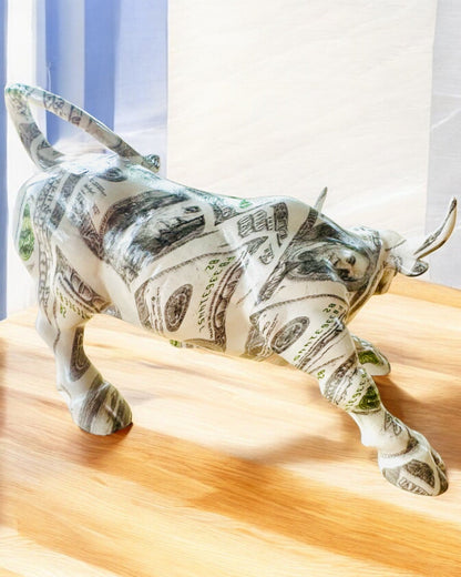 Rădăcină Taur Decorativ "BullArt" – Artă Unică cu Opțiune de Gravare - 4 variante de culoare, pentru cadou personalizat