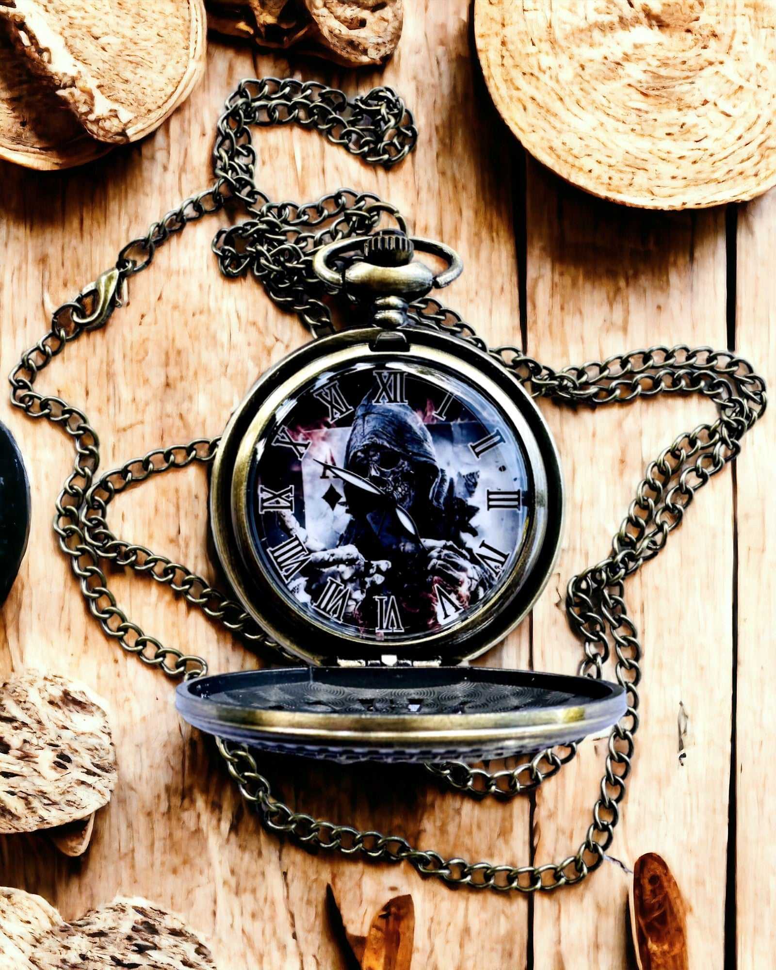 Ceas de buzunar "Heritage Timekeeper" Cadou personalizat cu gravură