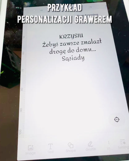 Busola solidă, premium Kapitański „Navigator” - cu opțiunea de personalizare prin gravură